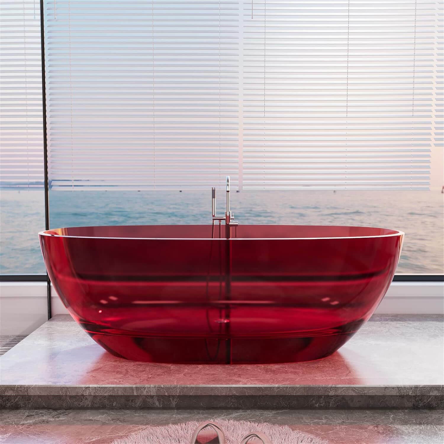 Freestanding Designer Bathtub in