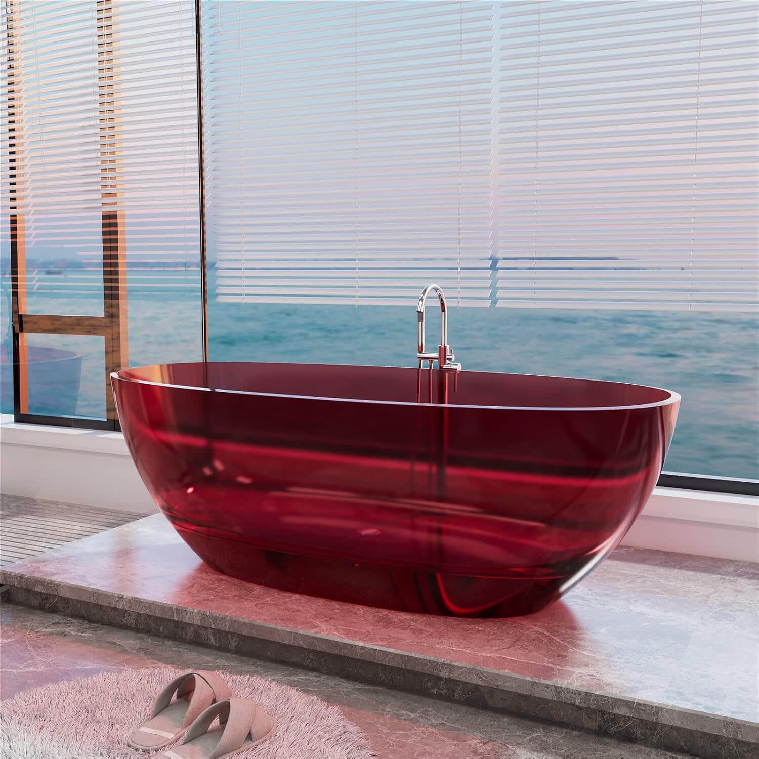 Freestanding Designer Bathtub in – view 3