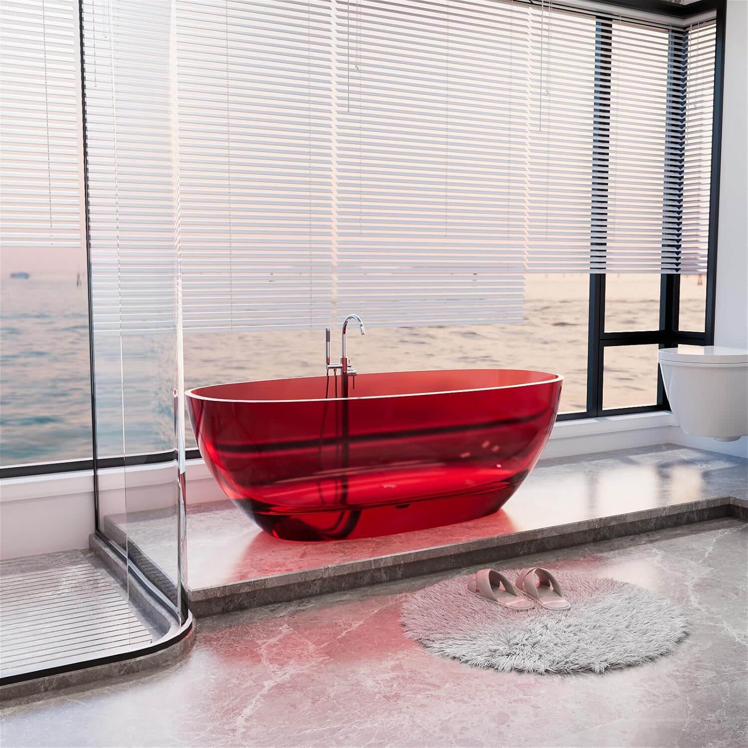 Freestanding Designer Bathtub in – view 4