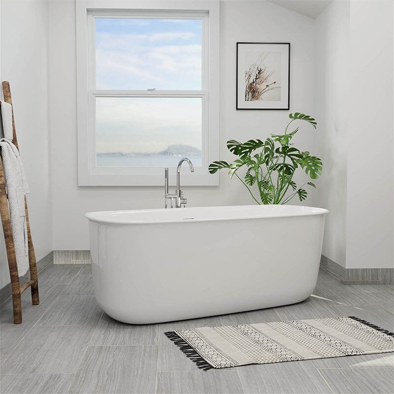 Freestanding Acrylic Bath – view 3
