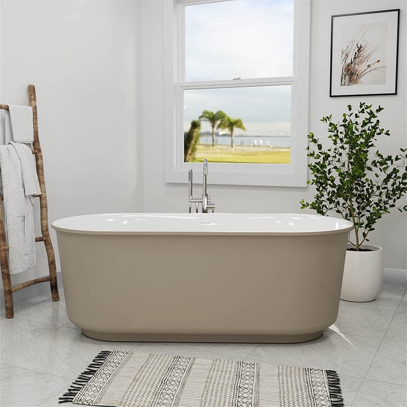 Freestanding Oval Bath