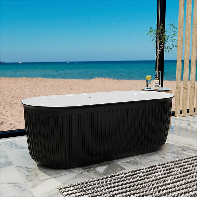 Freestanding Acrylic Bath – view 1