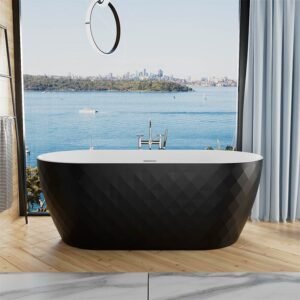 ‘Avantgarde’ Oval Freestanding Designer Bathtub – Acrylic