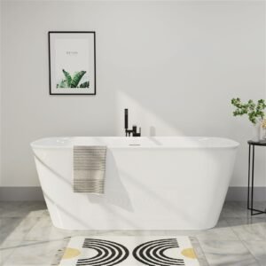 Freestanding Acrylic Bathtub with