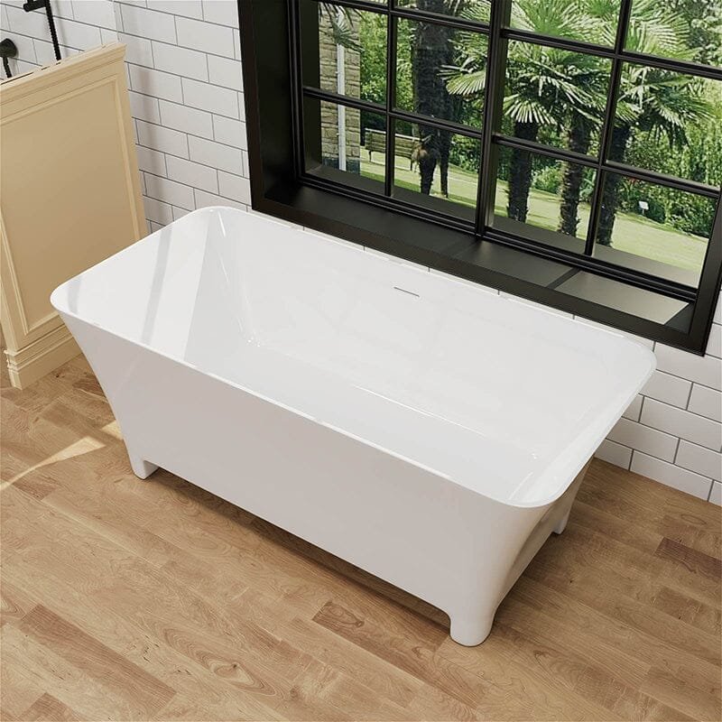 Freestanding Acrylic Bath with – view 1