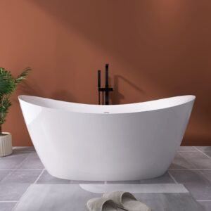 Freestanding Double Slipper Bath