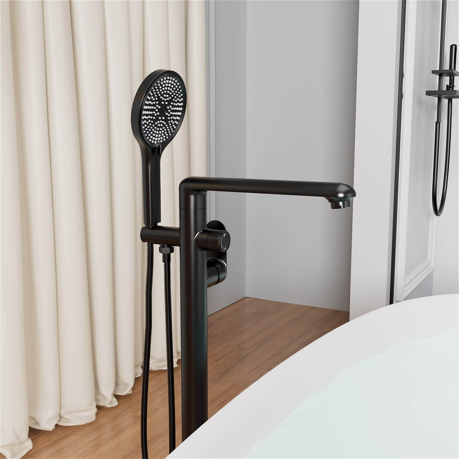 Freestanding Bath Shower Mixer – view 1
