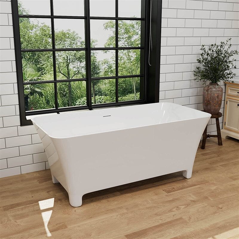 Freestanding Acrylic Bath with – view 2