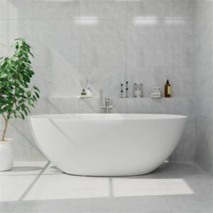 Freestanding Mineral Cast Bathtub