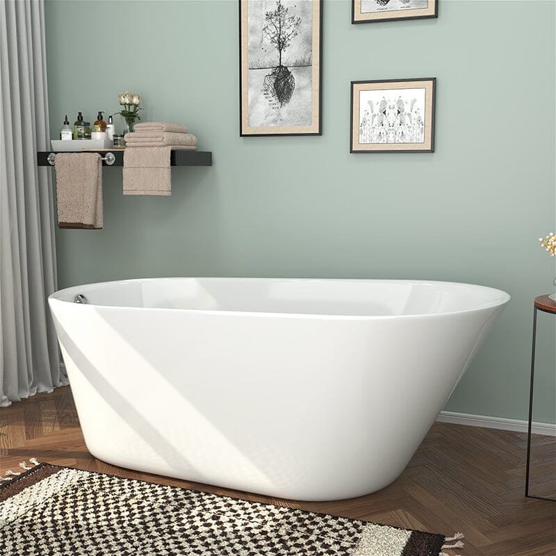 Freestanding Acrylic Bath "Trapezoid – view 2