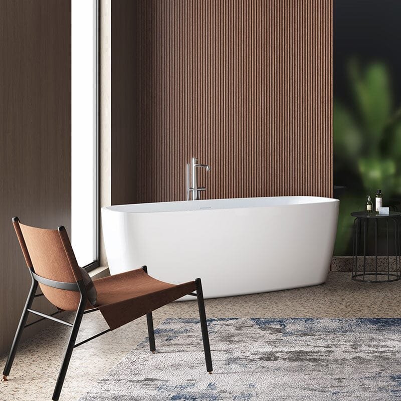 Freestanding Acrylic Bath Quadrato – view 3
