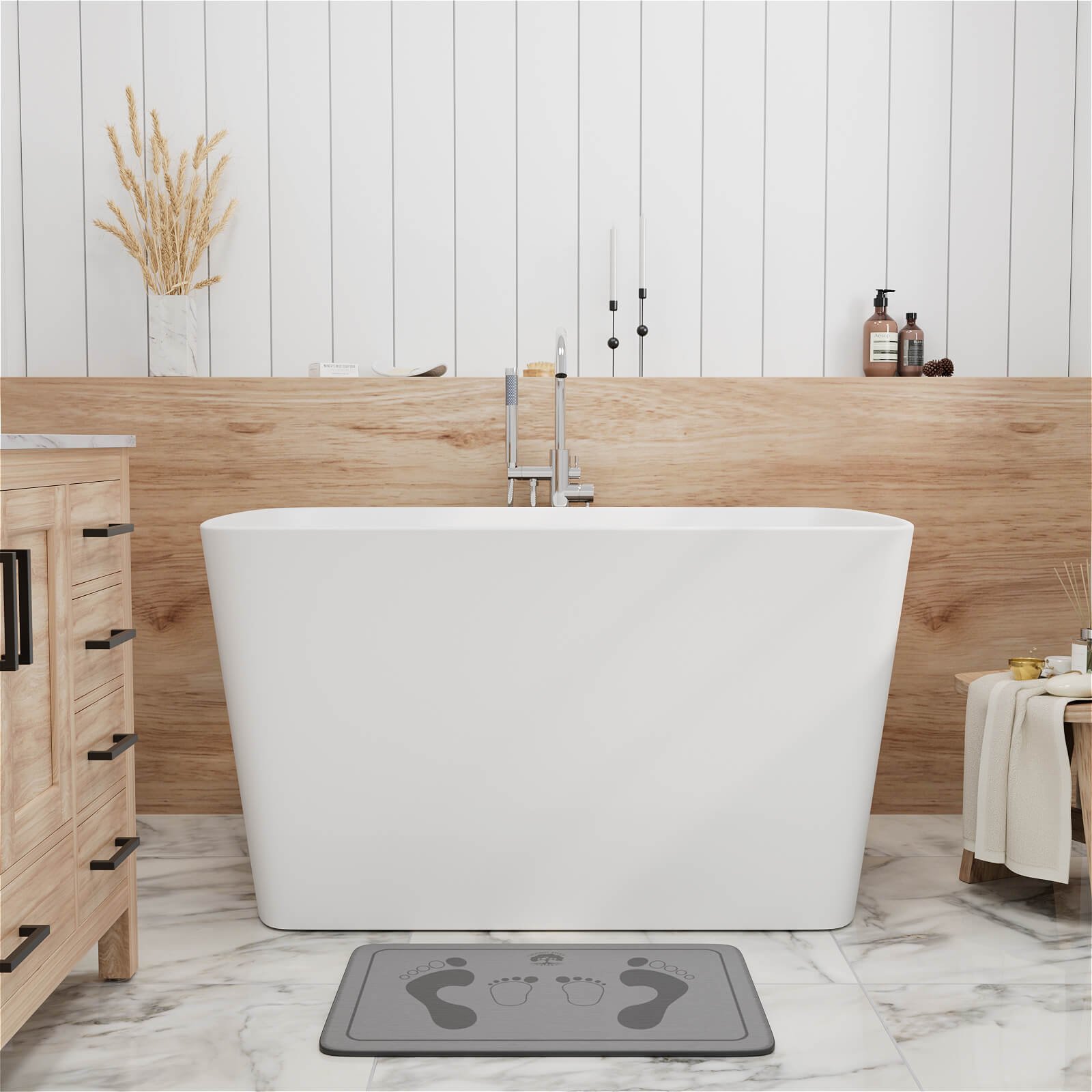 Japanese Deep Soaking Tub – view 1