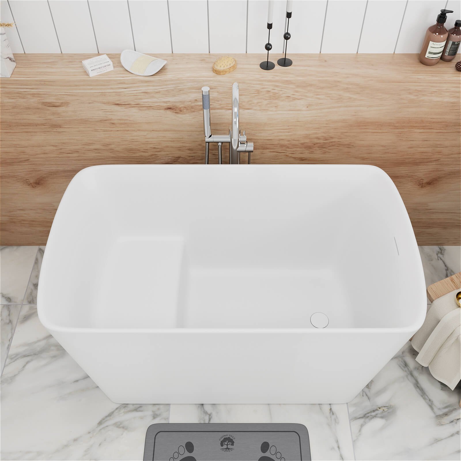 Japanese Deep Soaking Tub – view 2