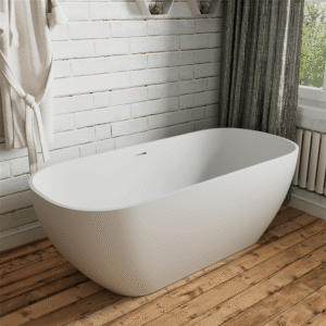 Freestanding Oval Stone Resin