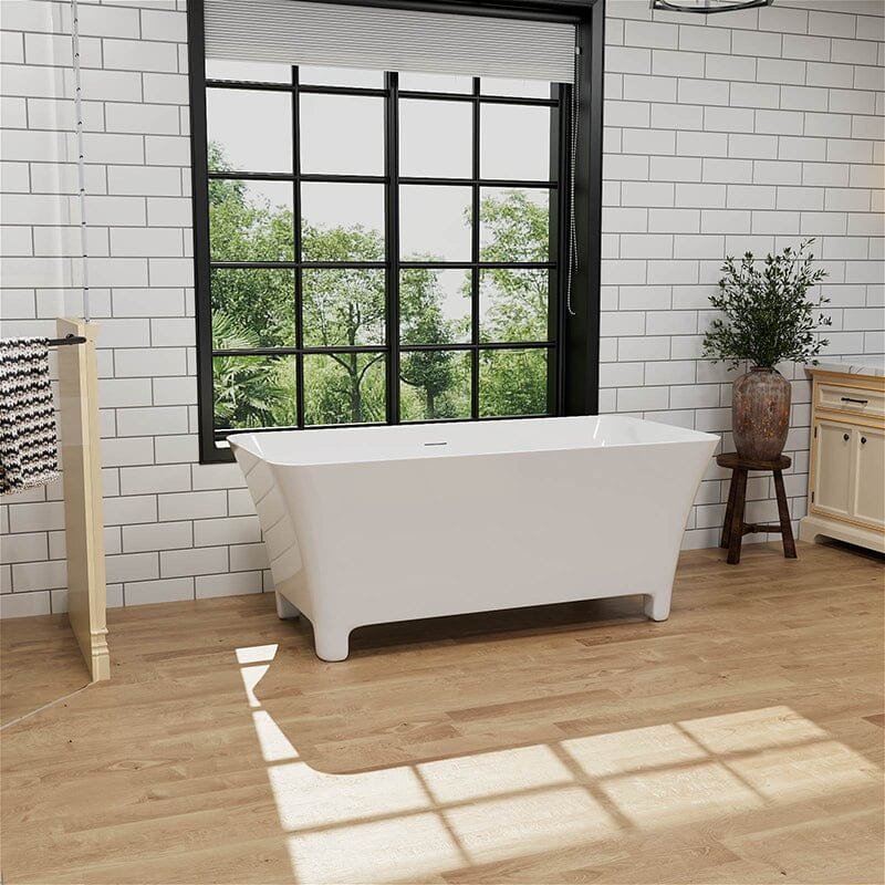 Freestanding Acrylic Bath with – view 3
