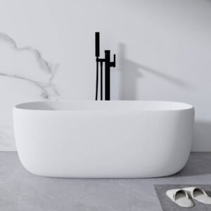 Freestanding Solid Surface Bath