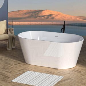 Freestanding Oval Bathtub