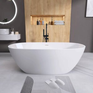 Freestanding Oval Bathtub