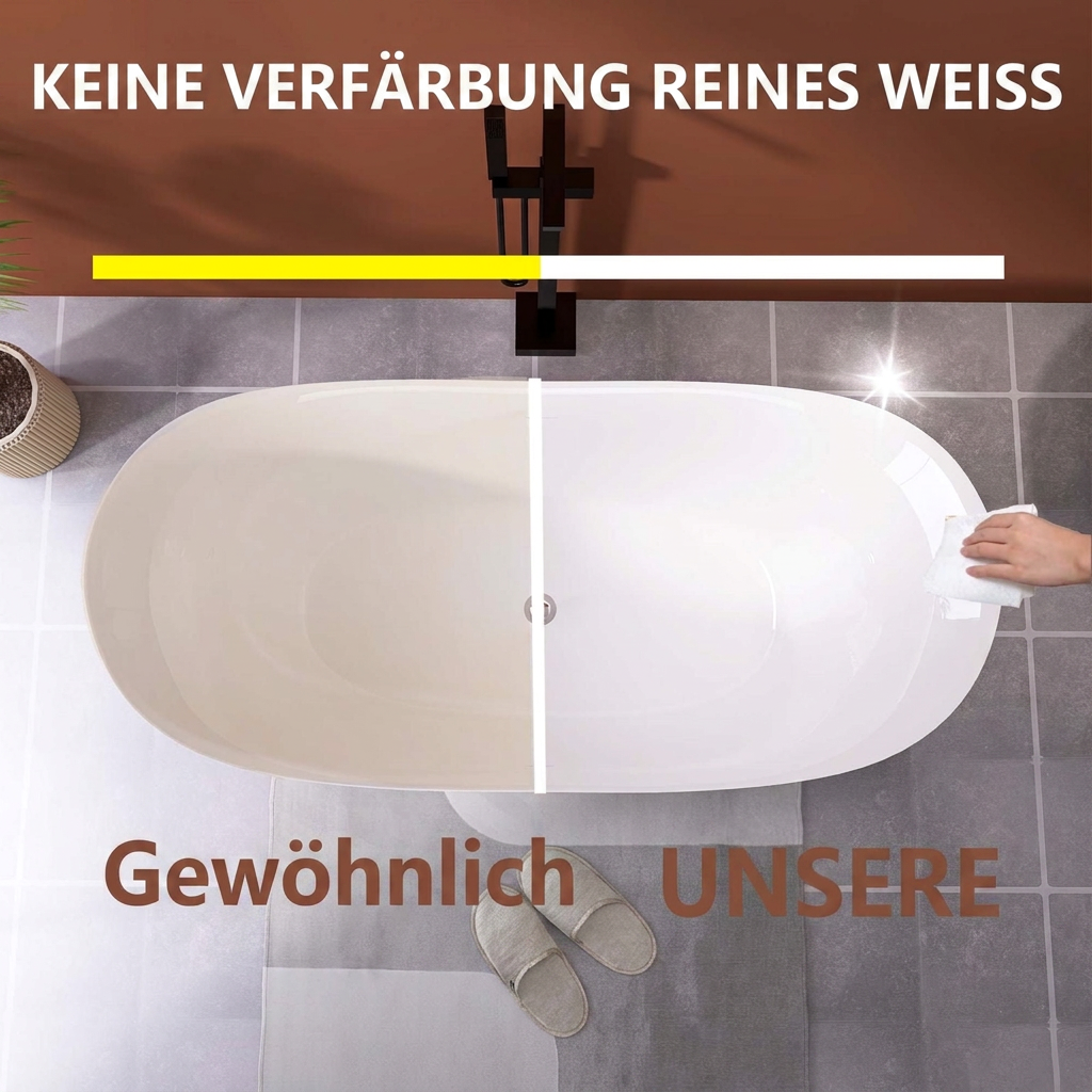 Freestanding Double Slipper Bath – view 3