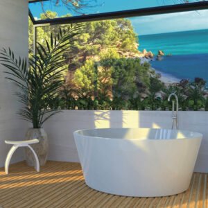 Large Round Bathtub