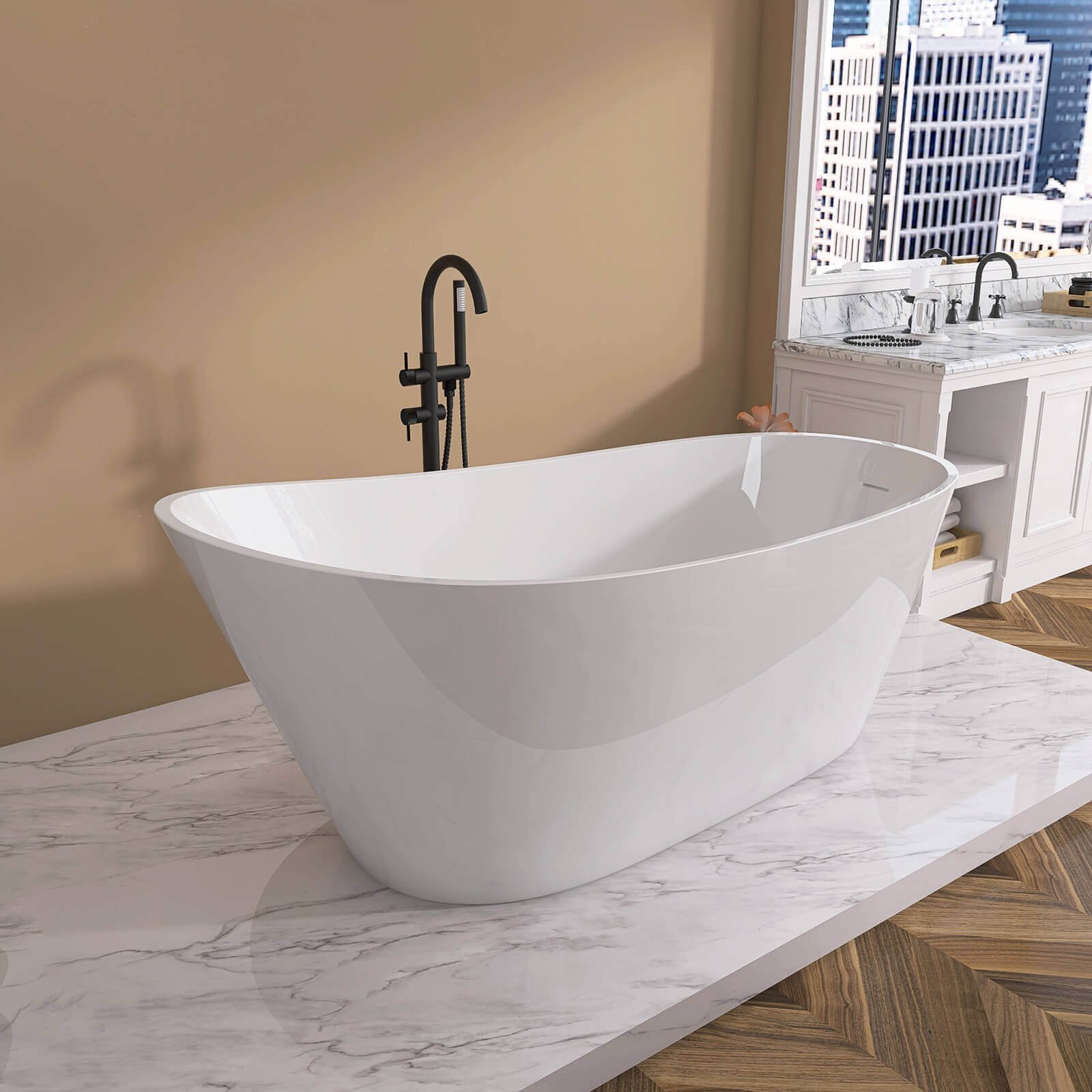 Freestanding Acrylic Bath 150 – view 1