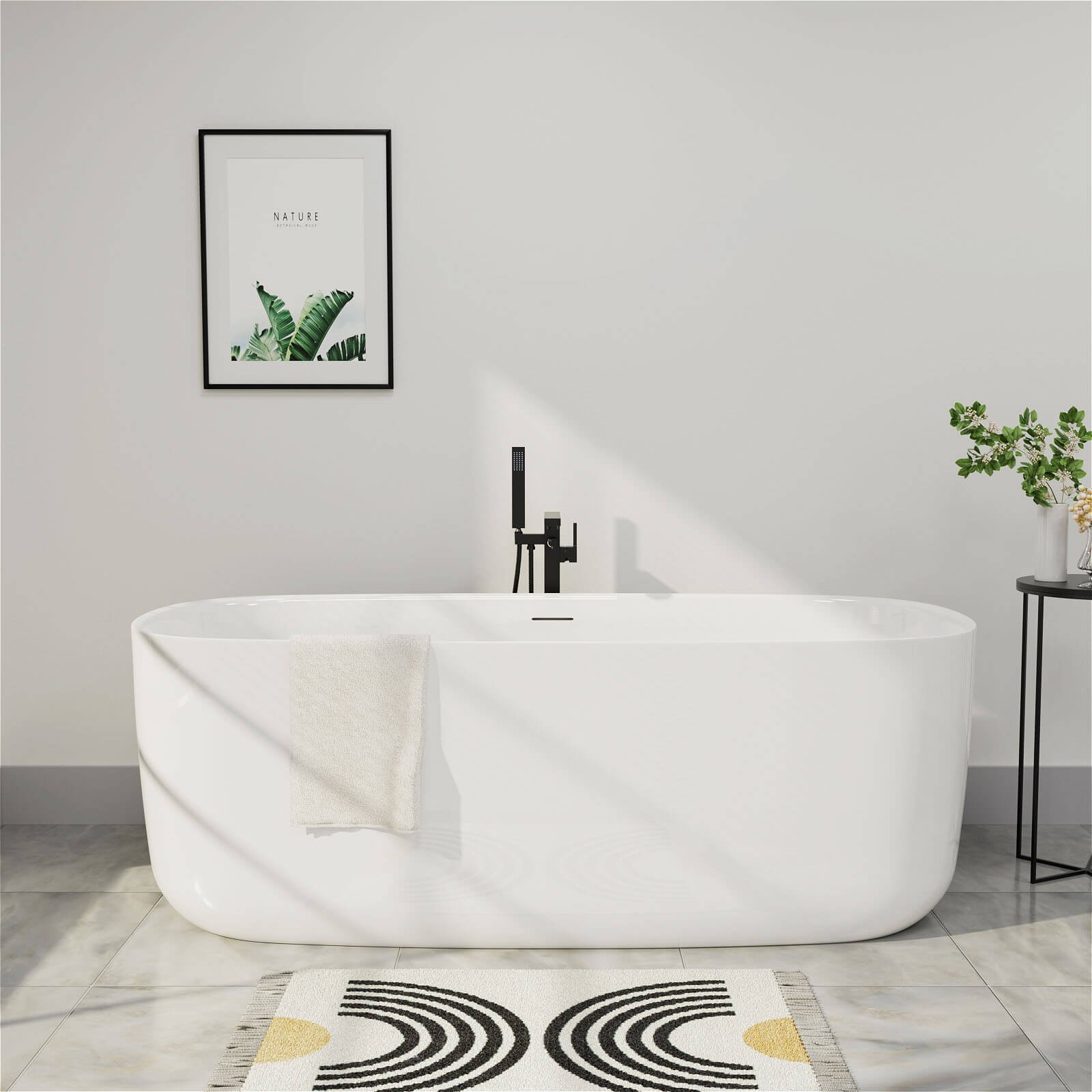 Premium Freestanding Rectangular Bath