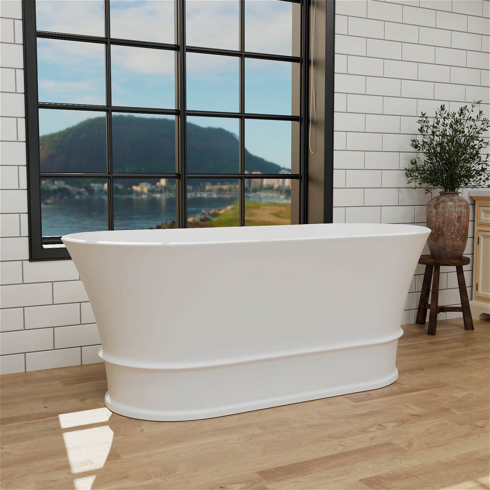 Vintage Design Freestanding Cast – view 2