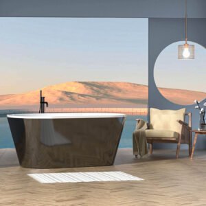 Freestanding Acrylic Bathtub in