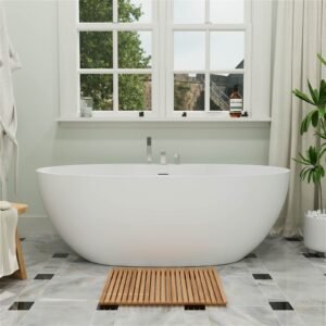 Freestanding Bath with Tap