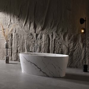 Freestanding Bath "Carrara Dream"
