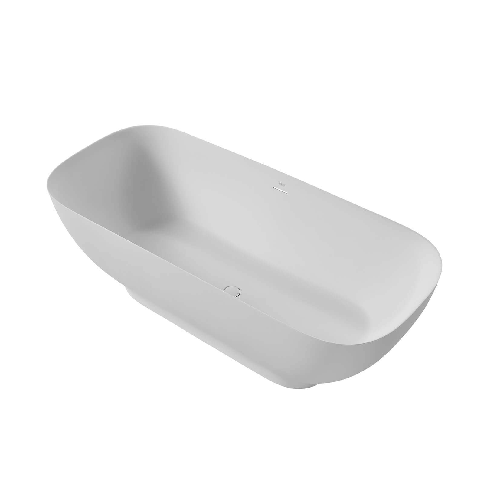 Freistehende Solid Surface Badewanne „Deluxe“ – 160 cm – Bild 2
