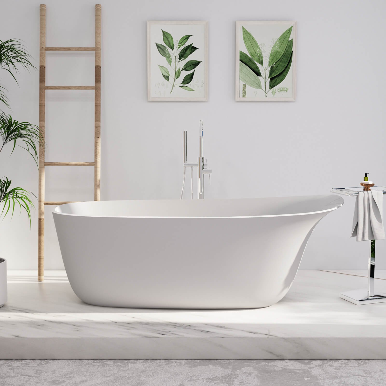 Freistehende Komfort-Badewanne – Ergonomisch & Elegant – Bild 5