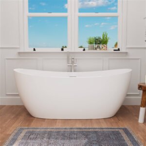 Freestanding Stone Resin Bath