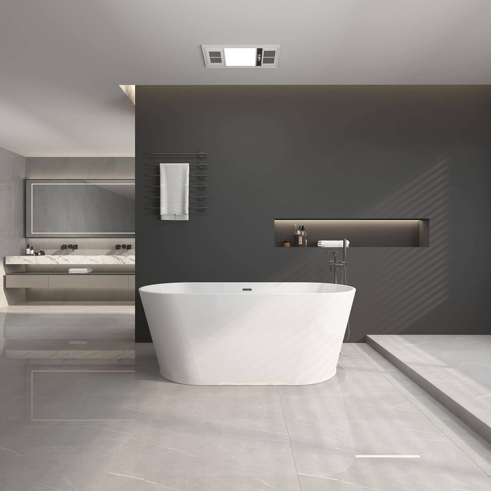 Freestanding Acrylic Bath 170
