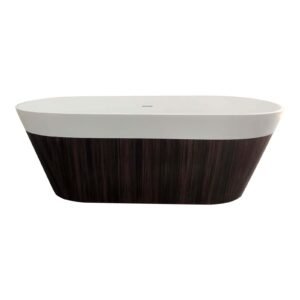 Freestanding Cast Mineral Bath