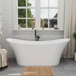 Freestanding Solid Surface Bath