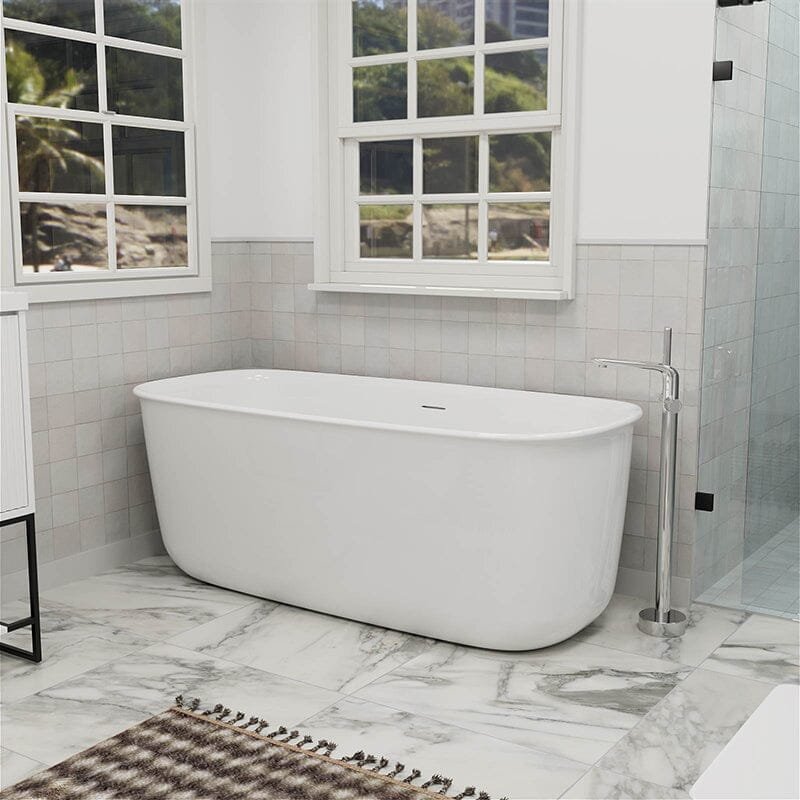 Freestanding Acrylic Bath – view 4