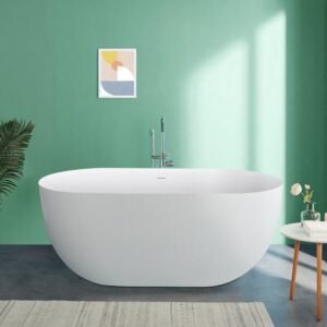 Freestanding Oval Acrylic Bath