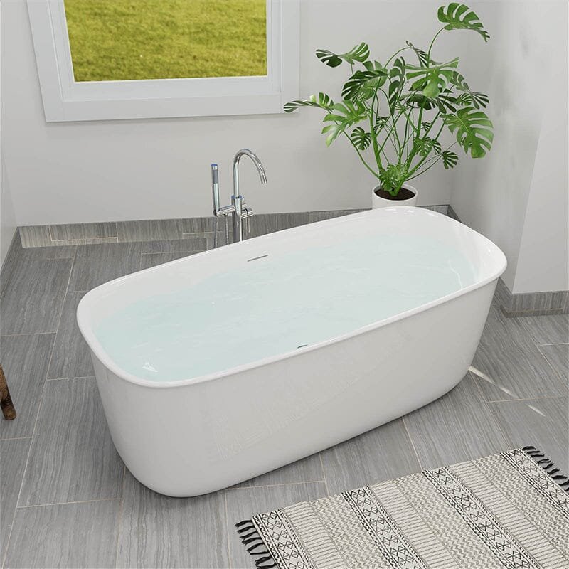 Freestanding Acrylic Bath – view 2