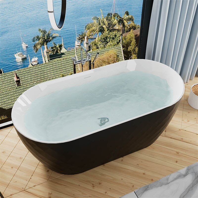 ‘Avantgarde’ Oval Freestanding Designer – view 1