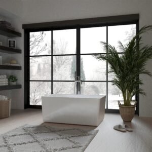 Compact Acrylic Seated Bath – Pure Relaxation
