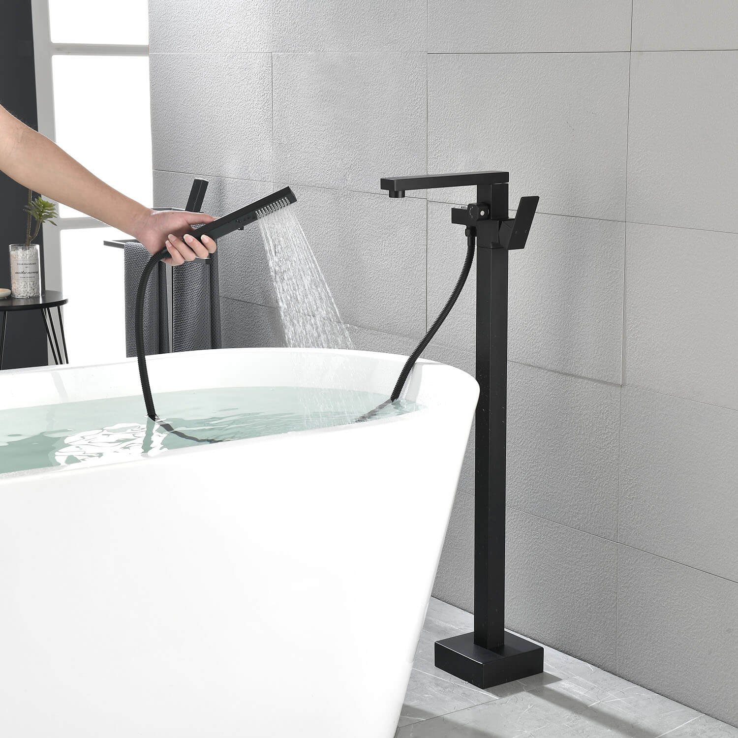 Freestanding Bath Shower Mixer – view 4