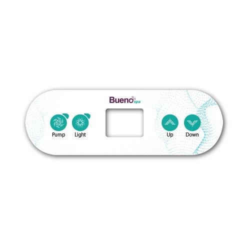 Steuerung Overlay für 1-Pumpen Whirlpool