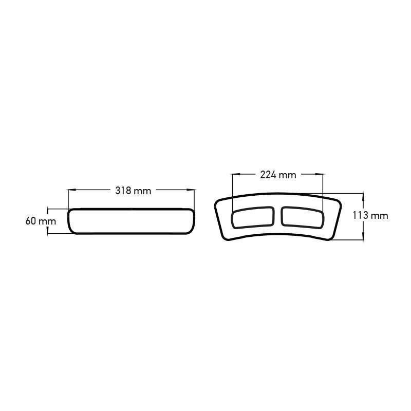 Comfort Hot Tub Neck – view 1