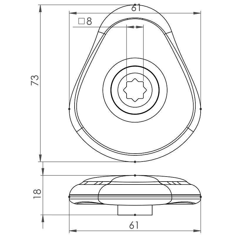 Air Control Dial – view 1