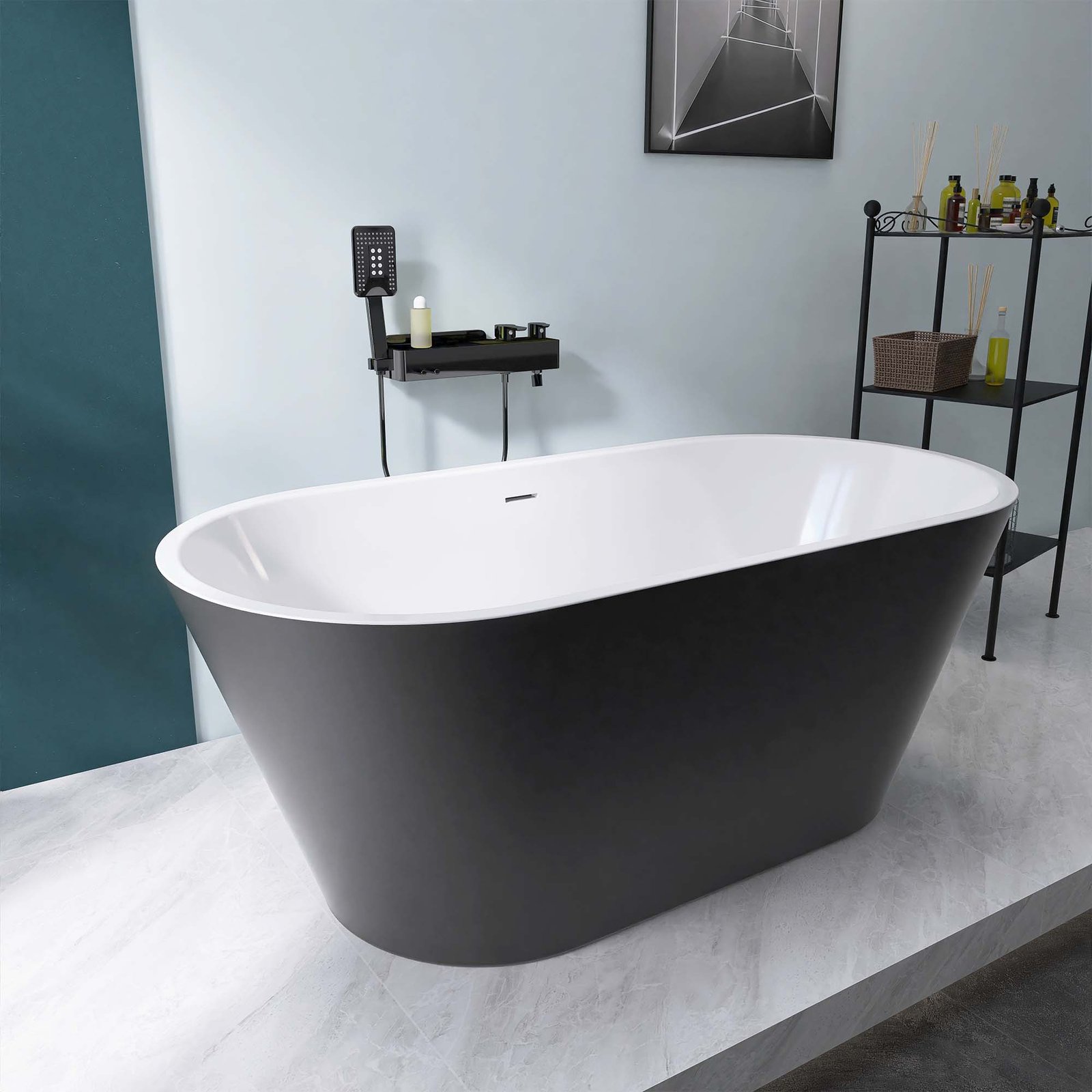 Freestanding Acrylic Bath 150 – view 2