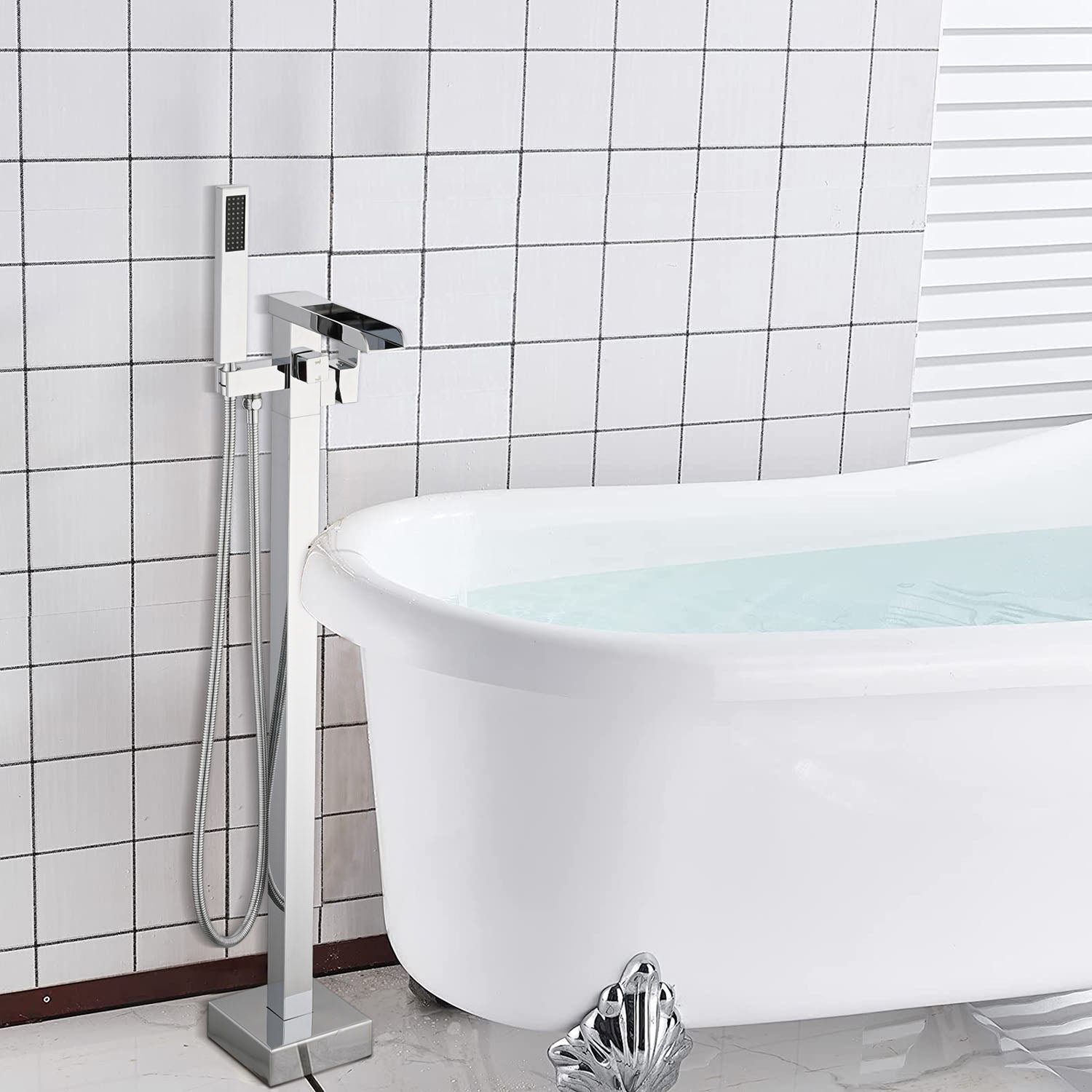 Freestanding Bath Tap with