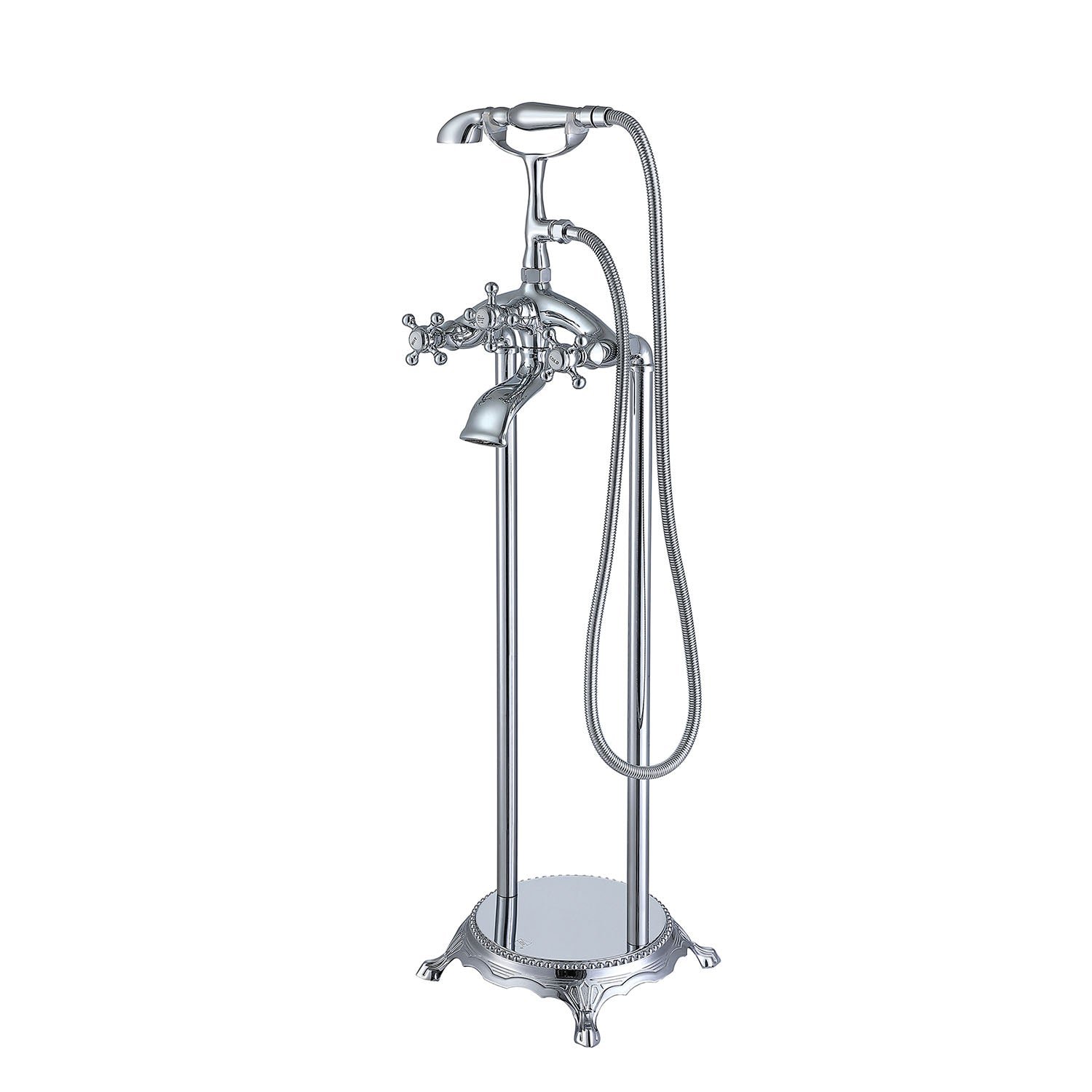 Retro Freestanding Bath Mixer – view 3