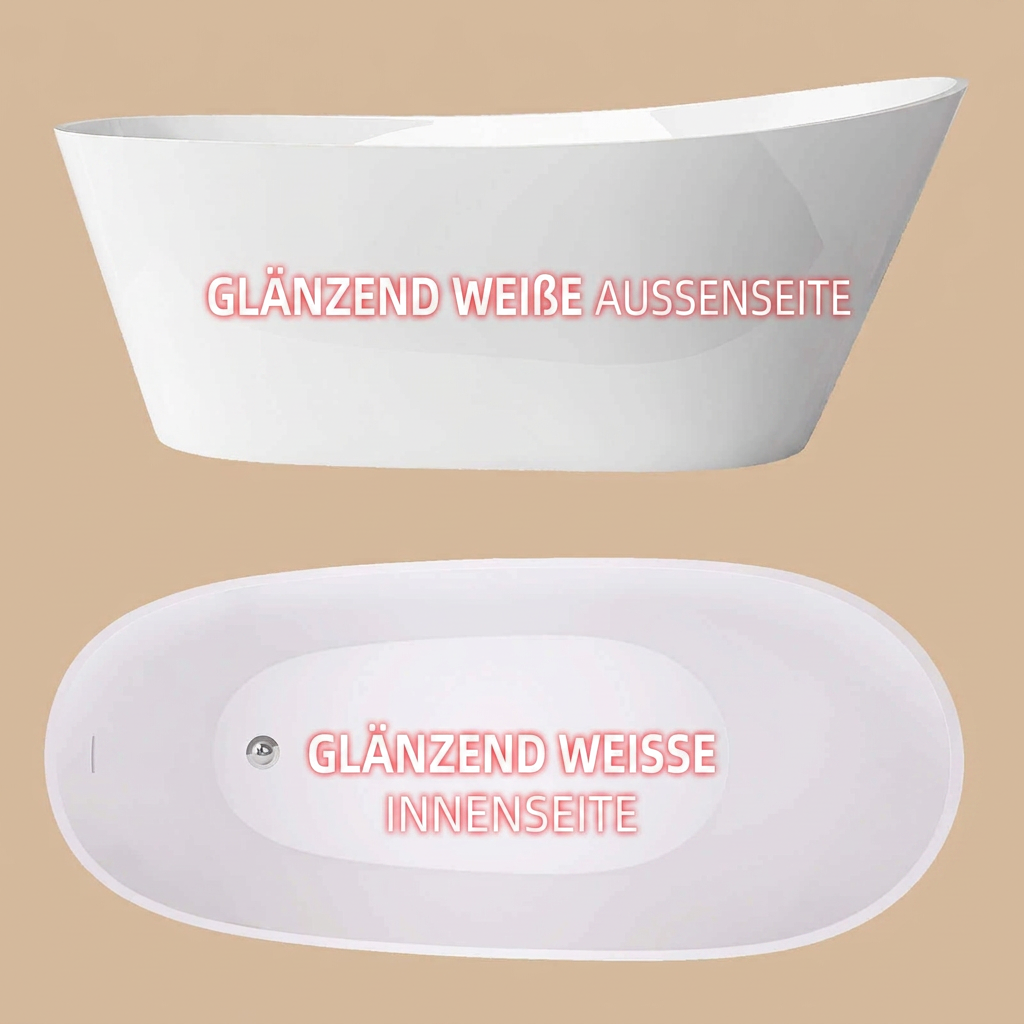 Freestanding Acrylic Bath 150 – view 4