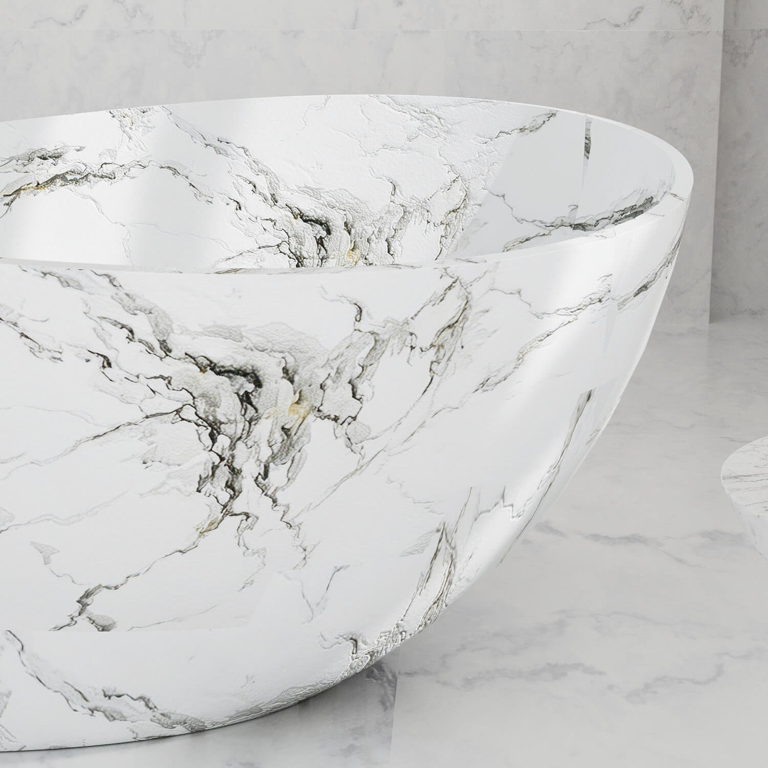 Freestanding Bath "Wellenzauber" in – view 2